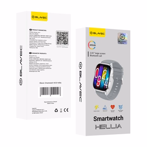 Blavec Smartwatch W-18 Hellia HD AMOLED Voice Call (SWW18-G) grey