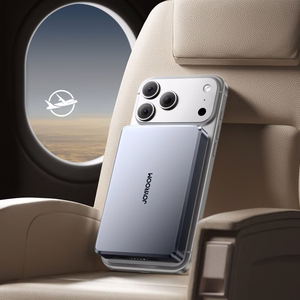 Joyroom JR-PBM08 Pro 22,5 W 10000 mAh varavirtalähde langattomalla latauksella ja 2 x USB-C-liitännällä – harmaa