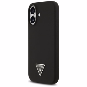Guess Silikoninen MagSafe Suojakuori GUHMP17SSCTRLMK iPhone 17:lle - Musta