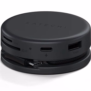 Adapter HUB 7in1 USB C Satechi Multiport ST-POTG7C midnight black