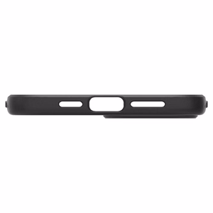 Spigen Liquid Air -kotelo iPhone 12 / iPhone 12 Pro - Matta musta