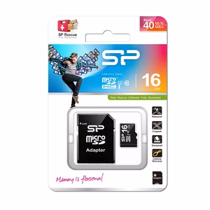Silicon Power SP016GBSTH010V10SP muistikortti 16 GB MicroSDHC UHS-I Class 10