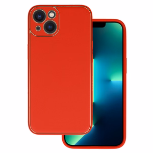 Tel Protect Luxury Suojakuori iPhone 14 Plus:lle punainen