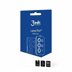 Apple iPhone Fold – 3mk Lens Protection Pro hopea kameran linssinsuoja