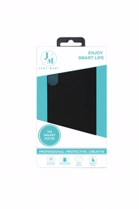 JM REGULAR DEFENSE SILICONE for Galaxy A25 Black