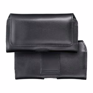 Horizontal Leather Belt Phone Pouch for iPhone 13 Pro Max / 14 Pro Max, Samsung Galaxy S21 Plus / S20 FE / A50 / A51 5G, Huawei P30 Pro / P40 Pro, Oppo A98 5G, Royal, Size XL, Black