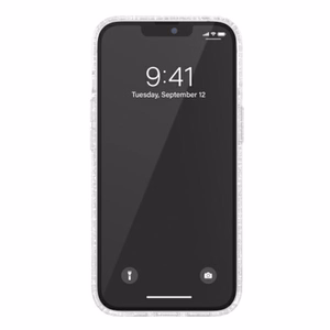 Adidas OR Suojaava selkeä kotelo Glitter iPhone 13 Pro / iPhone 13 - läpinäkyvä hopea