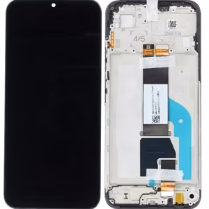 LCD screen Xiaomi Redmi 15C 4G (Global)/Poco C85 4G (Global) with touch screen and frame Black original (service pack)