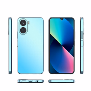 Ultra Clear 0,5mm ohut läpinäkyvä suojakuori Vivo Y16 / Vivo Y02s:lle