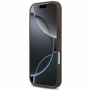Guess 4G Big Logo Suojakuori iPhone 17 Pro:lle - Ruskea