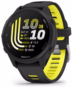 Garmin Forerunner 170 Music digitaalinen GPS-älykello kosketusnäytöllä 3.05 cm (1.2") AMOLED, 42 mm, 390 × 390 musta