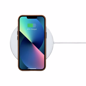 iCarer Öljyvaha Premium Nahkakotelo iPhone 14 Plus Magneettinen nahkakotelo MagSafe ruskea (WMI14220703-RB)