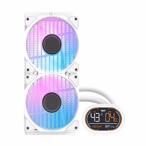 Darkflash DH240D CPU-vesijäähdytin (valkoinen)