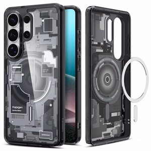 Spigen Ultra Hybrid Mag MagSafe suojakuori Samsung Galaxy S26 Ultra:lle Zero One musta