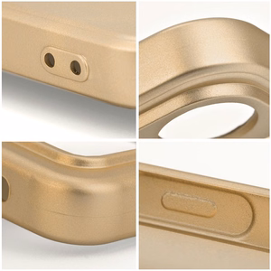 Suojakuori Samsung A37 5G:lle metallinen kultainen