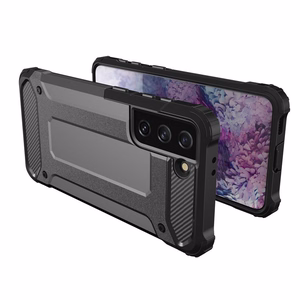 Hybrid Armor Case Kova kestävä suojakotelo Samsung Galaxy S22+ (S22 Plus) musta