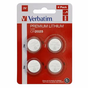 Litiumparistot Verbatim 3V CR2025 (4kpl)