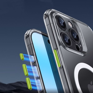 ESR Classic Pro Set Halolock MagSafe suojakuori iPhone 16 Pro Max -puhelimelle - kirkas