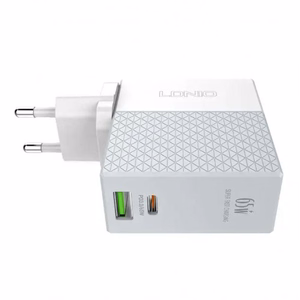 Charger LDnio "A2620C" White 65W (PD / QC3.0) + "Type-C / Type-C" 100cm cable
