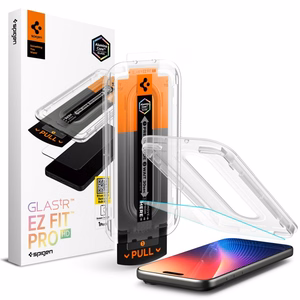 Spigen karkaistu lasi Glas.Tr Ez Fit Pro iPhone 16 Pro Max / 17 Pro Max läpinäkyvä