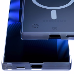 3mk Just20g MagCase Samsung Galaxy S25 Ultra:lle - Läpinäkyvä