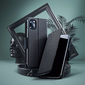 Läppäsuojakuori Samsung A56 Fancy Book musta