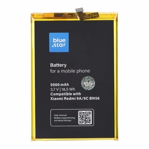 Akku Xiaomi Redmi 9A / 9C / POCO M2 Pro:lle (BN56) 5000 mAh Blue Star