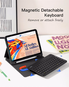 Inateck KB04002 Classic -näppäimistökotelo laitteelle iPad 10.9–11", musta