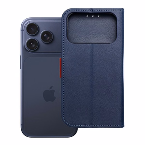 Flip case for iPhone 17 PRO / 18 PRO Split Book navy and red