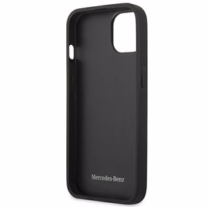 Mercedes MEHCP14MARMBK iPhone 14 Plus 6.7 musta / musta kovakuori Leather Urban