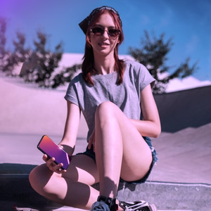 3mk Rainbow Privacy Karkaistu lasi Apple iPhone 16e:lle