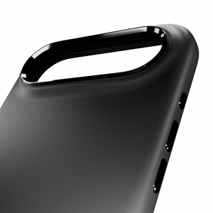 Puro Icon Mag Pro nestesilikoninen Suojakuori iPhone 17 Air:lle, MagSafe -yhteensopiva, kamerasuojauksella ja alumiinipainikkeilla - musta