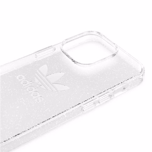 Adidas OR Suojaava selkeä kotelo Glitter iPhone 13 Pro / iPhone 13 - läpinäkyvä hopea