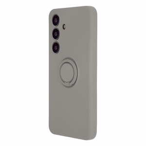 Finger Ring Case for Samsung Galaxy S24 light gray