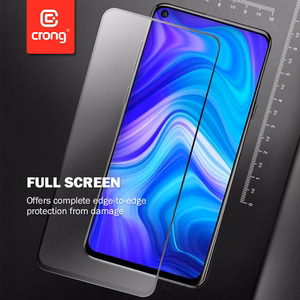 Crong 7D Nano Flexible Glass 9H hybrid screen protector for Realme C11