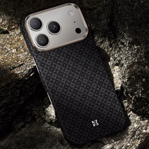 Benks magneettinen Armor Air Armor Grid Kevlar suojakuori metallirunko 600D iPhone 17 Air musta
