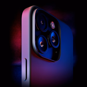 3mk Matt Case Pro Apple iPhone 15 Pro:lle - Matta musta