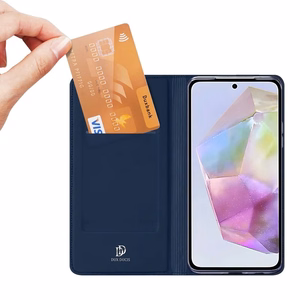 Dux Ducis Skin Pro suojakuori Samsung A366 A36 5G / A566 A56 5G tummansininen
