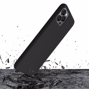 3mk Silicone Case iPhone 11 Pro Max:lle - musta