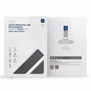 Kannettavan tietokoneen suojakuori Dux Ducis LCGH Apple MacBook Air 13.6 (2022/2024/2025) musta