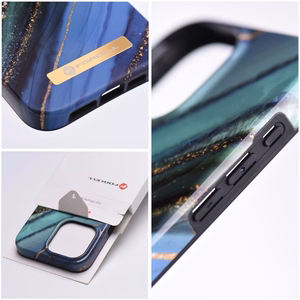 Suojakuori iPhone 15 PLUS:lle Forcell F-Protect Mirage yhteensopiva MagSafe jade marble