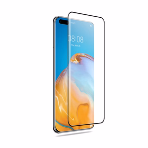 Crong 3D Armour Glass 9H full-screen tempered-glass protector for Huawei P40 Pro with installation frame