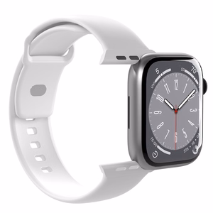 Puro Icon Silicone Strap for Apple Watch 38 / 40 / 41 mm - White (2 pcs.)