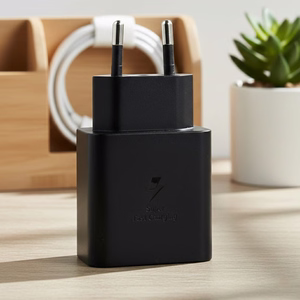 P2900BBEGWW 25W Magnet Wireless Charger + 45W Wired Charger, Black