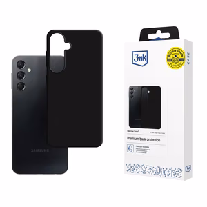 3mk Silikoninen suojakuori Samsung Galaxy A24 4G:lle - musta