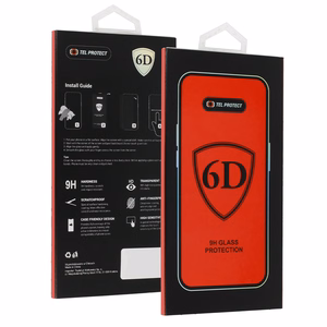 Tel Protect Full Glue 6D Tempered Glass for SAMSUNG GALAXY A24 4G/A25 5G/M34 5G BLACK