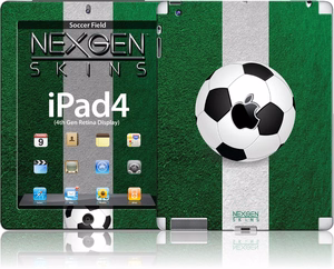 Nexgen Soccer Field 3D decorative skin set for iPad 2/3/4