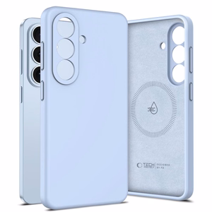 Tech-Protect Silicone MagSafe Case for Samsung Galaxy S26 - Blue
