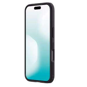 Nillkin Super Frosted Shield Pro MagSafe-yhteensopiva suojakuori iPhone 17 Pro:lle - läpinäkyvä musta