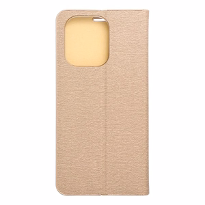 Flip case for Xiaomi Redmi NOTE 13 4G Luna Book Gold gold